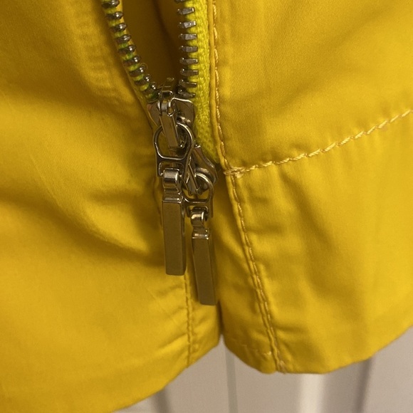 Piazza Sempione yellow classic rain jacket nautical Made in Italy size 42 - Picture 4 of 7